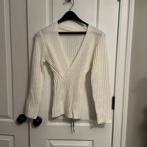 Cream sweater